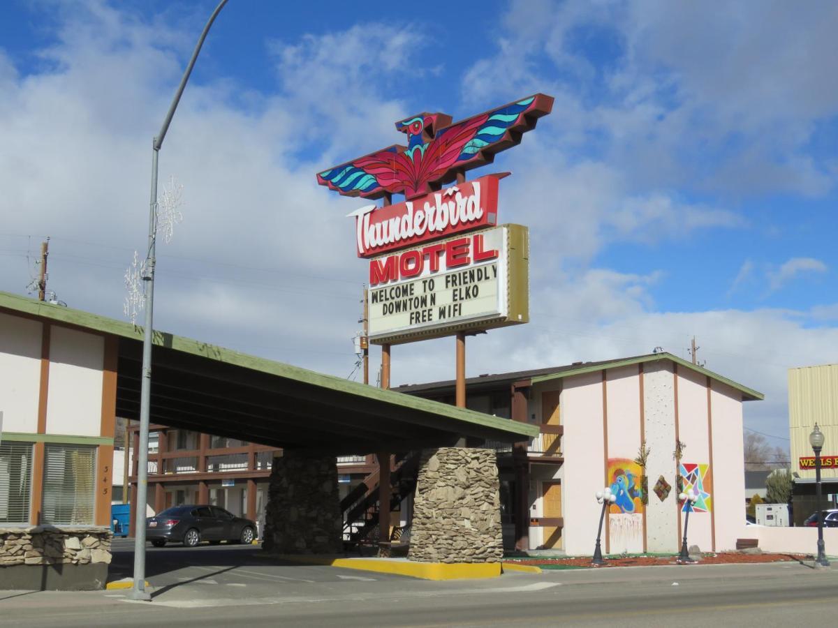 Thunderbird Motel Elko Bagian luar foto